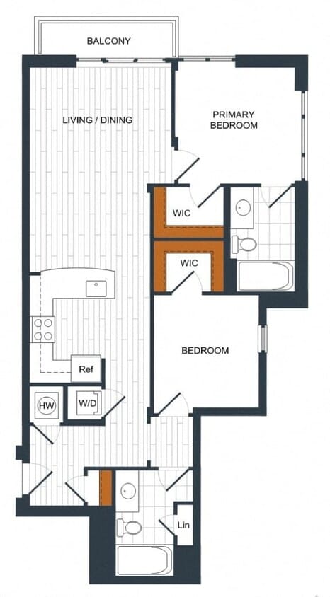 Floor Plan - 2H