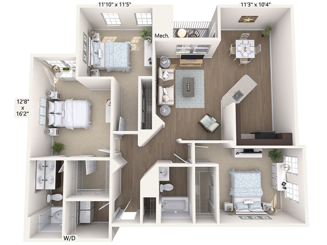 Floor Plan - C2-E-Floor1