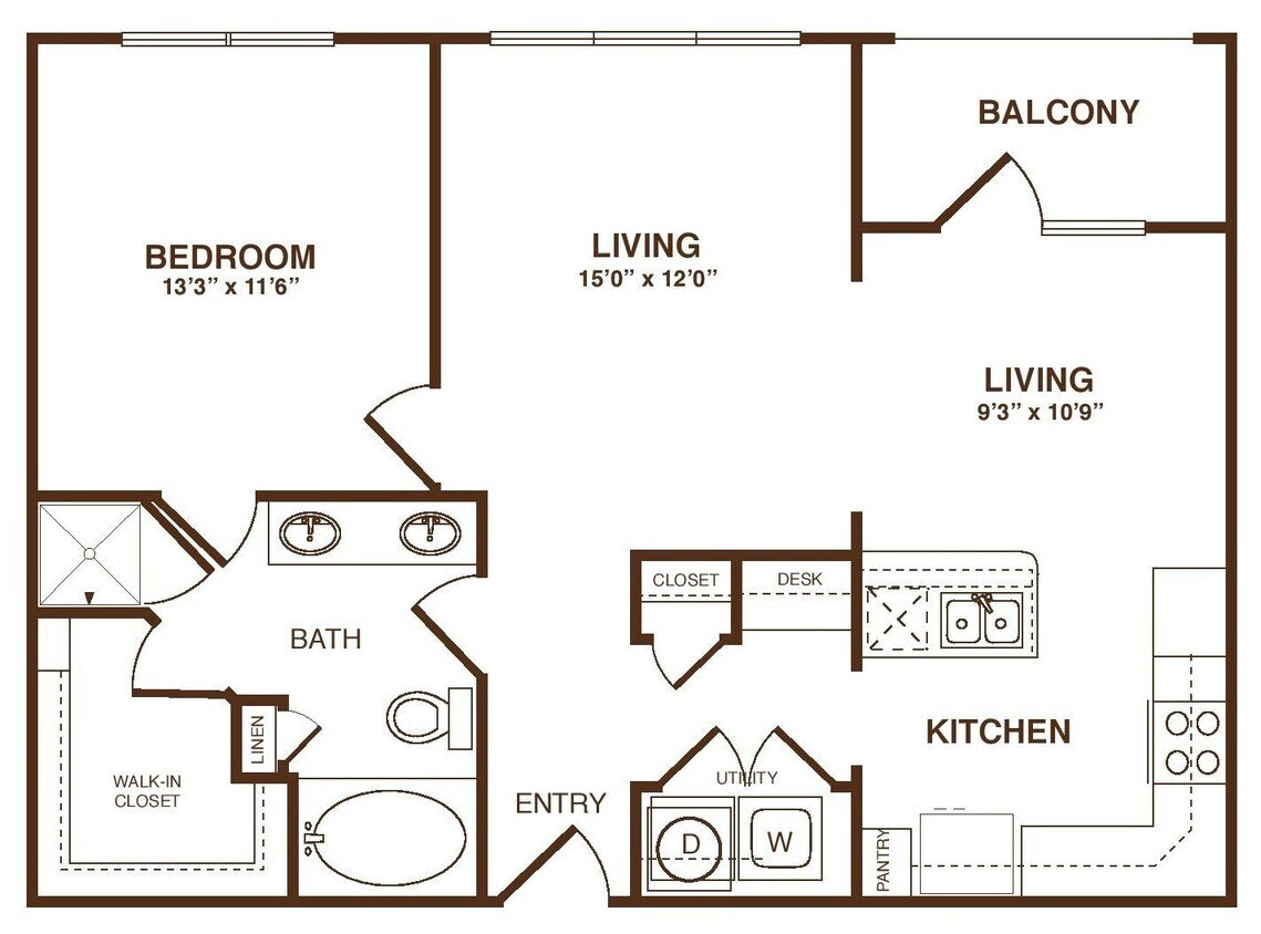 Floor Plan - The Langston