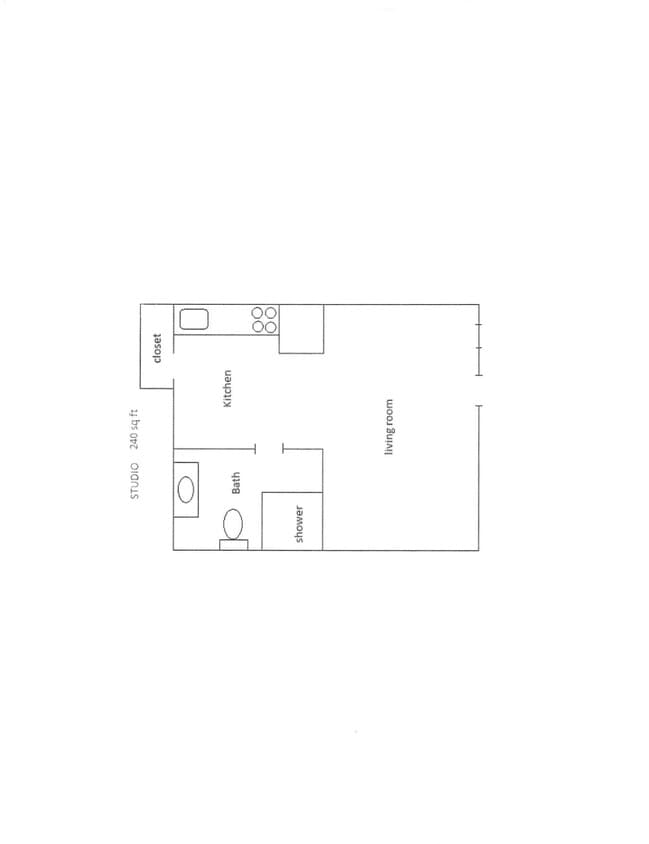 Floor Plan - Studio