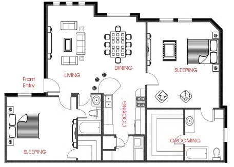 2BR/2BA - Standard L
