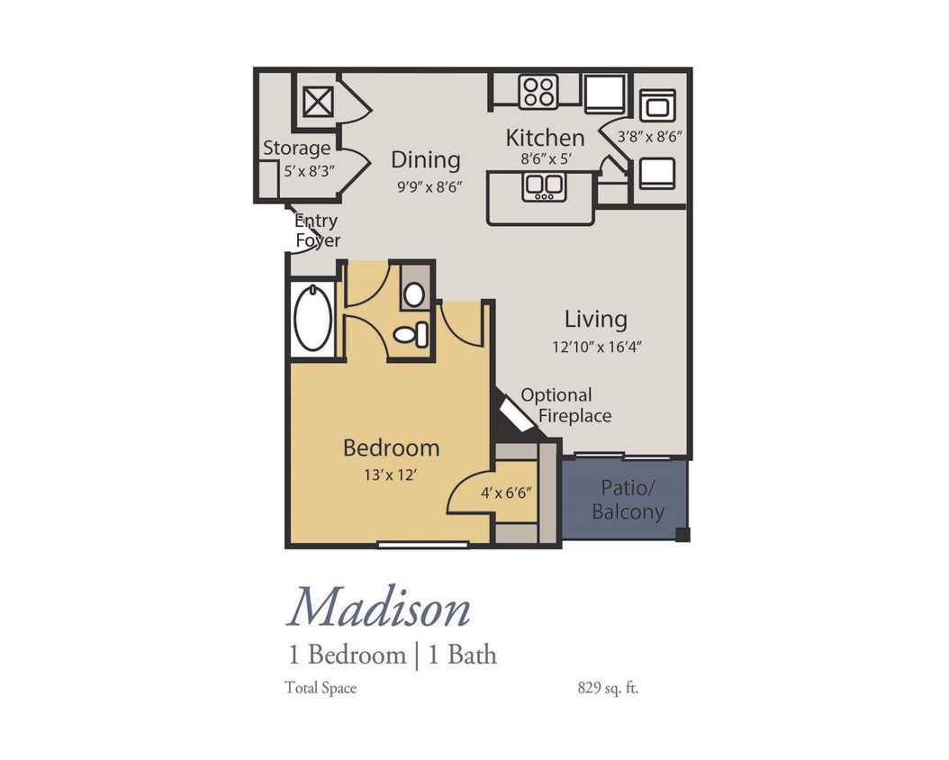 Floor Plan - Madison