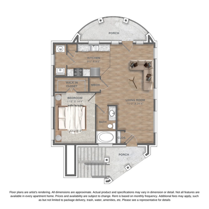 Floor Plan - Oak Island