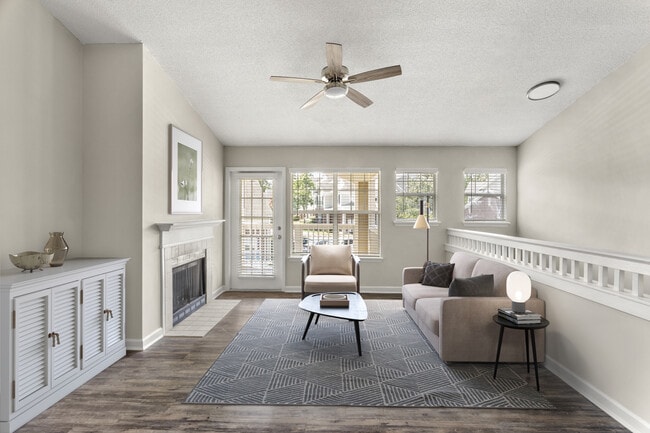 A living room that adapts to your lifestyle. - Preston Reserve