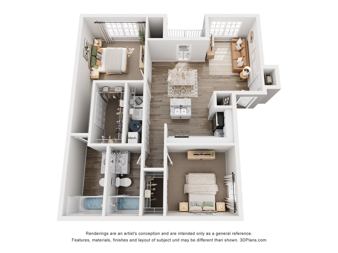 Floor Plan - DaVinci - Renovated