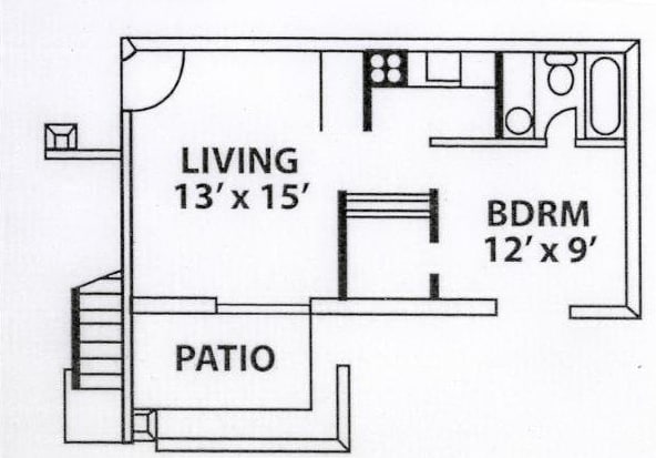1BR/1BA - DG-SM1BR-1BA