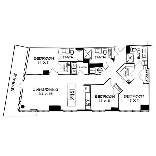 Floor Plan - Design 3A30