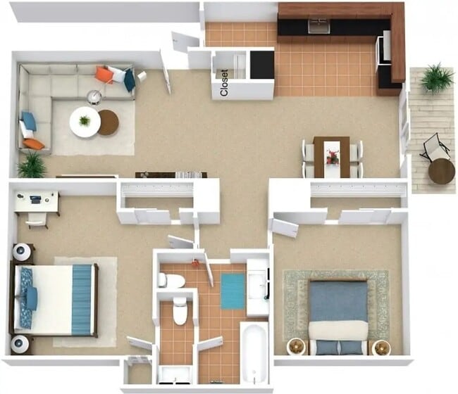 Photo - Flats at Wildwood