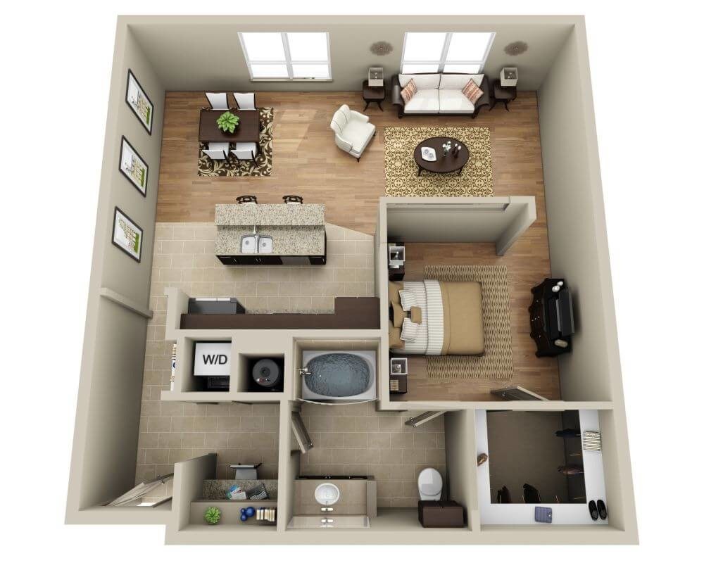 Floor Plan - Plan Ba (A1C)