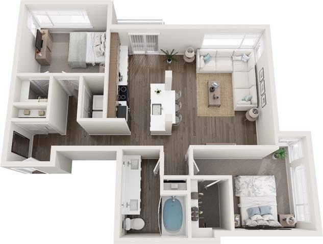 Floor Plan - B1A2