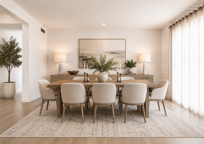 Dining Room - Hampton Apartments