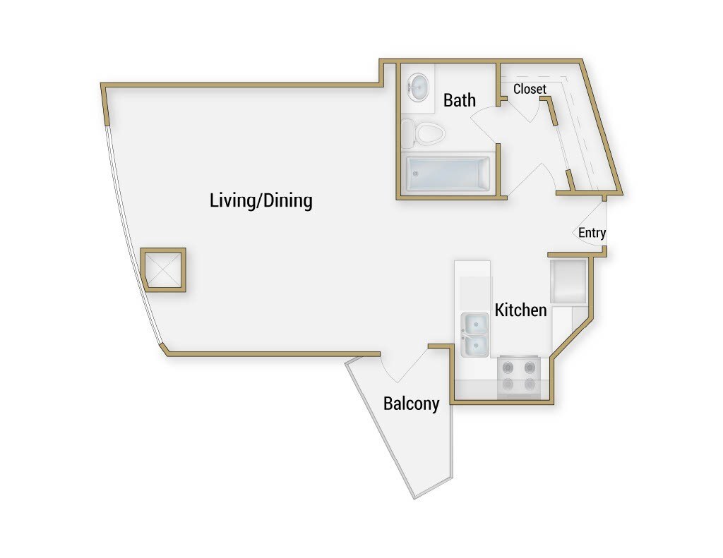 Floor Plan - Embarcadero