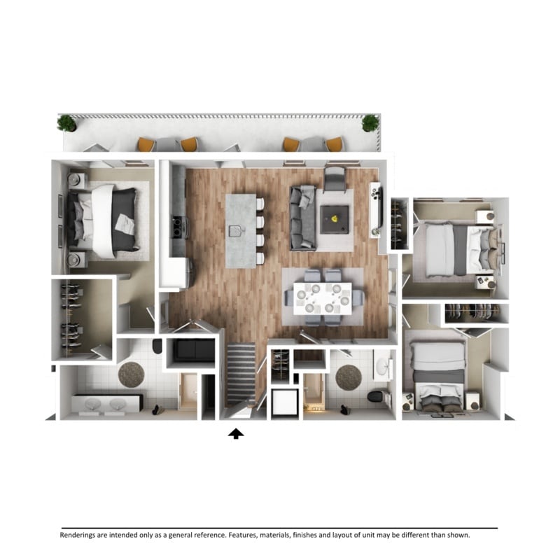 Floor Plan - A4 - Luxury Apartment