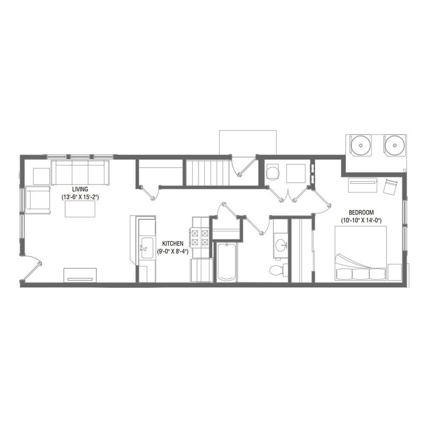 Floor Plan - A1, Pioneer