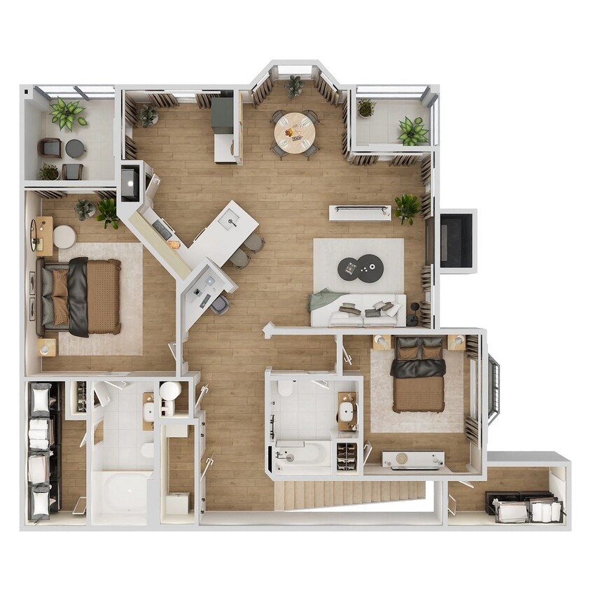 Floor Plan - The Alexandria