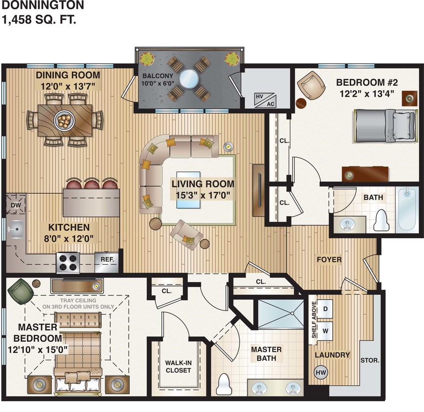 Floor Plan - Donnington