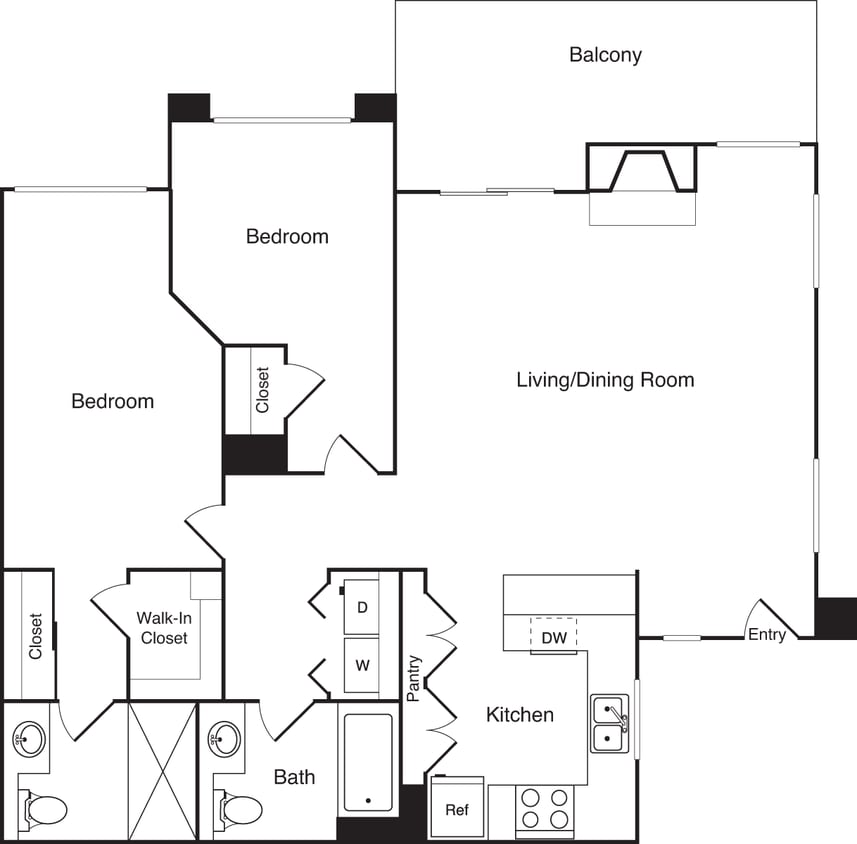 Floor Plan - Brentwood 2nd Floor