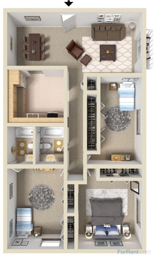 Floor Plan - Stretch Out and Settle In To This 3 Bedroom, 2 ...