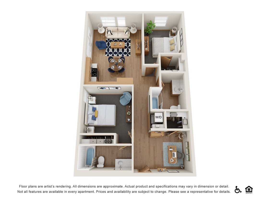Floor Plan - 2-F MFTE