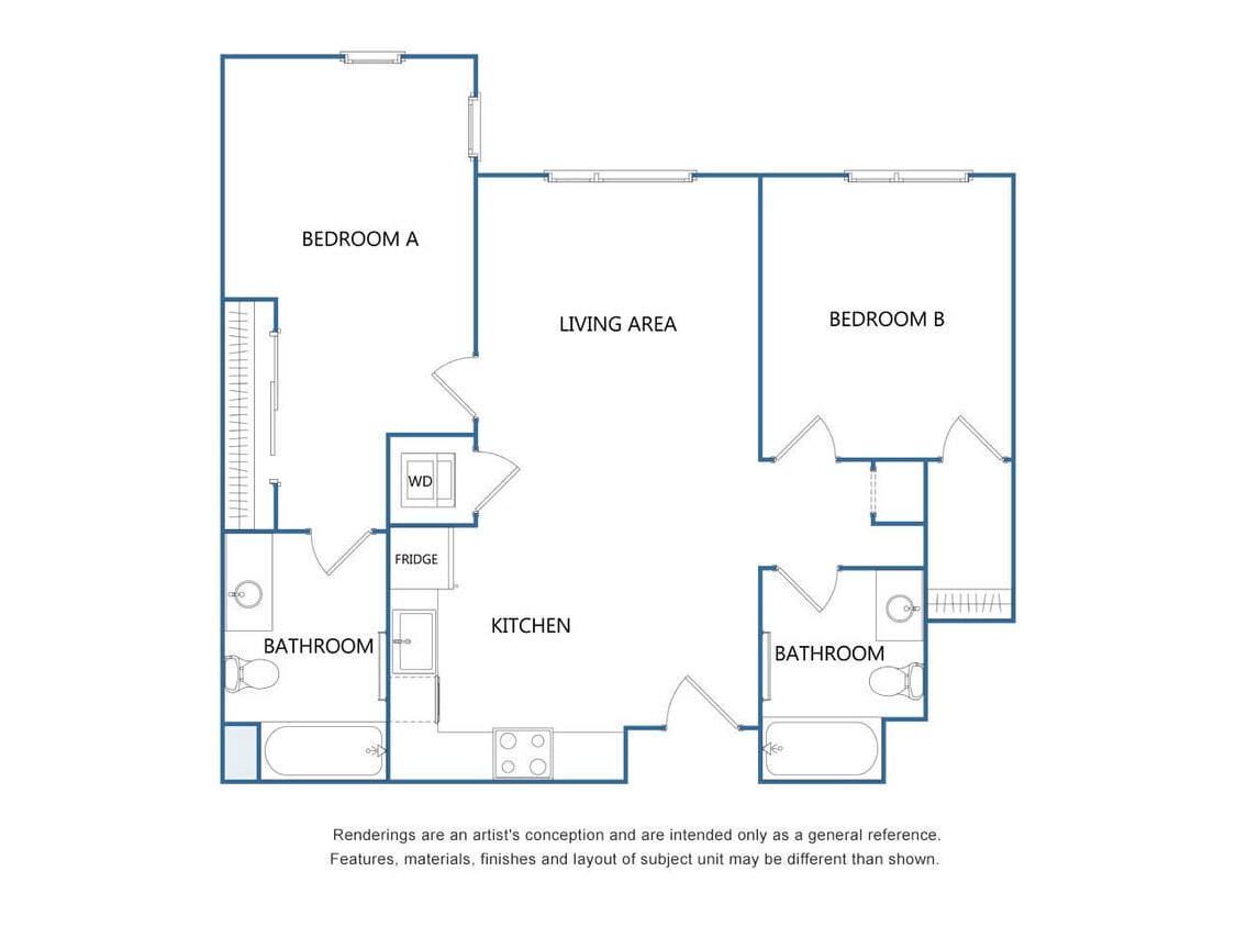 Floor Plan - 2A1-2x2