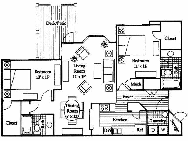 2 Bedroom
