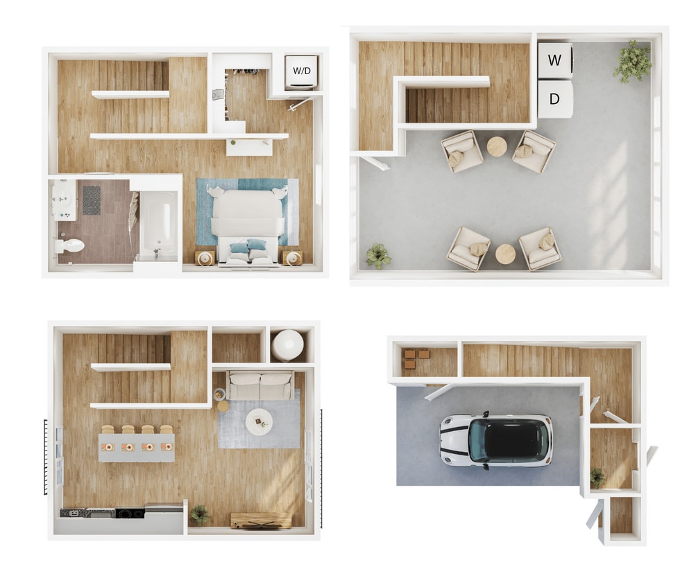Floor Plan - A1N - White Buffalo