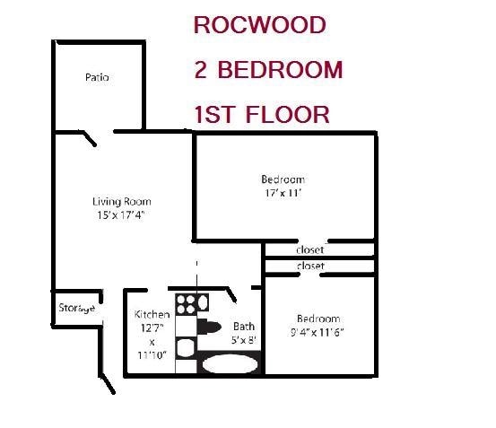 2BR/1BR - 2BR Units