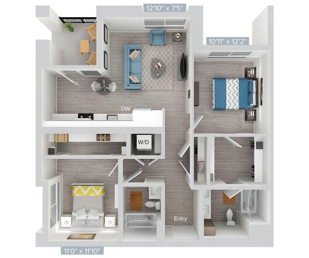 Floor Plan - B9-1037SF