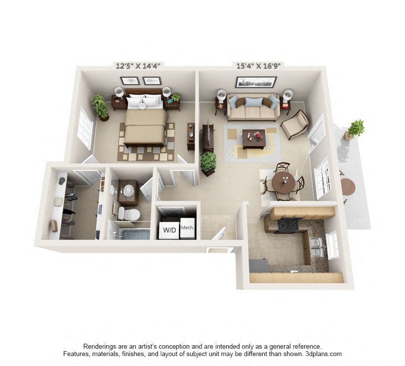Floor Plan - The Charleston