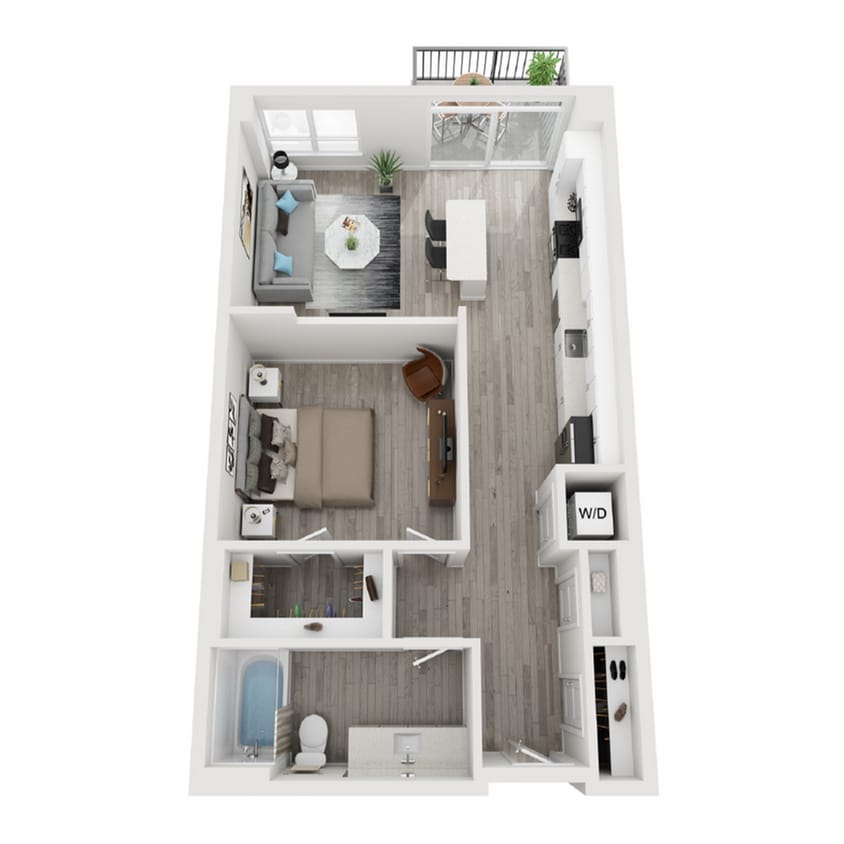 A5.2 1 Bed 1 Bath - A5.2