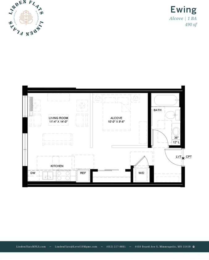 Floor Plan - The Ewing