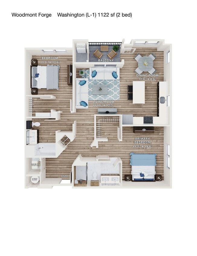 Floor Plan - Washington
