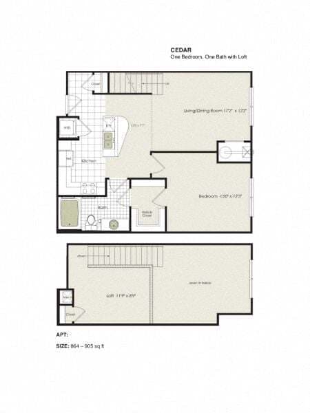 Floor Plan - Cedar
