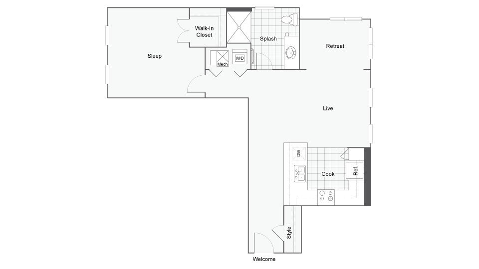 Floor Plan - The McKinley