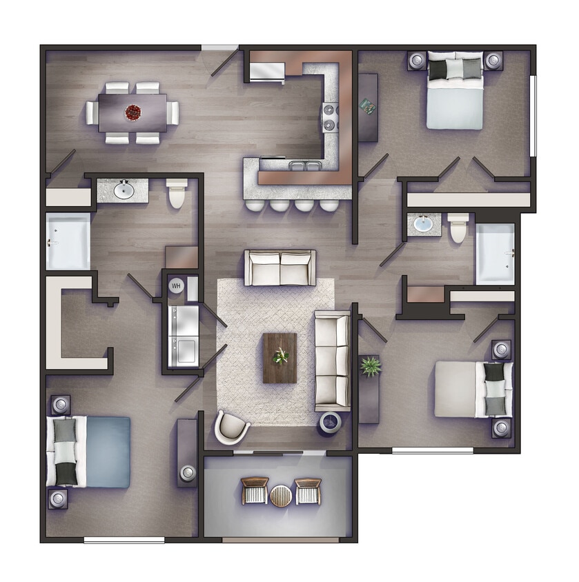 Floor Plan - The Naples