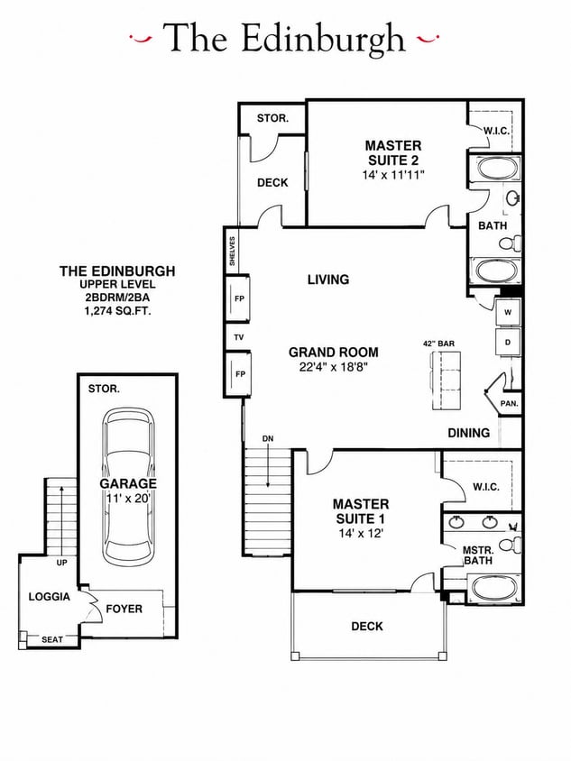 Floor Plan - Edinburgh