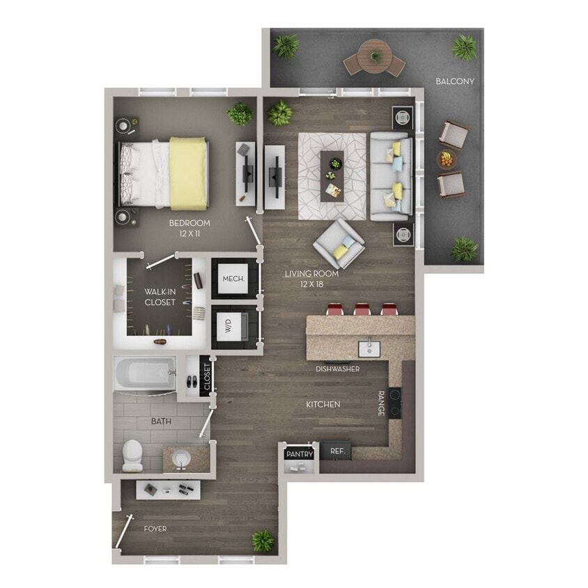 Floor Plan - Rose