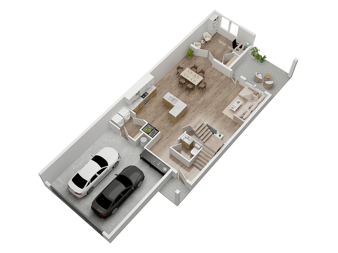 Montpellier First Floor - MONTPELLIER 2 story w/office