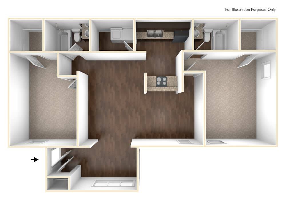 Floor Plan - Lakeside