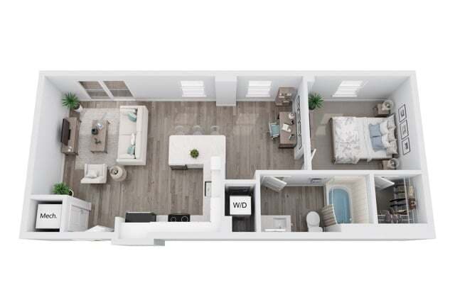 A4 Floor Plan Image - A5 + Den