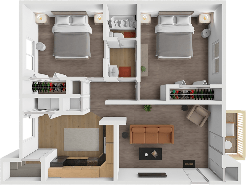 Floor Plan - The Morgan B