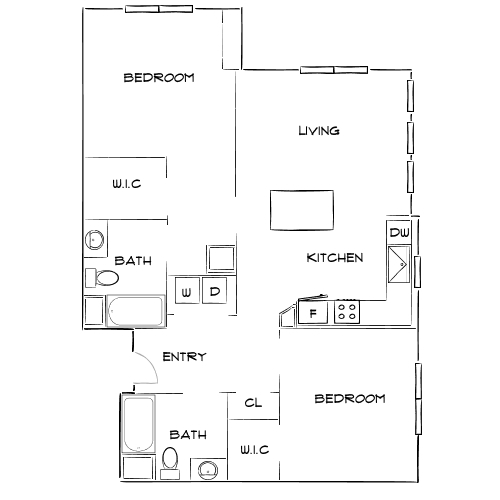 Floor Plan - Design 2B