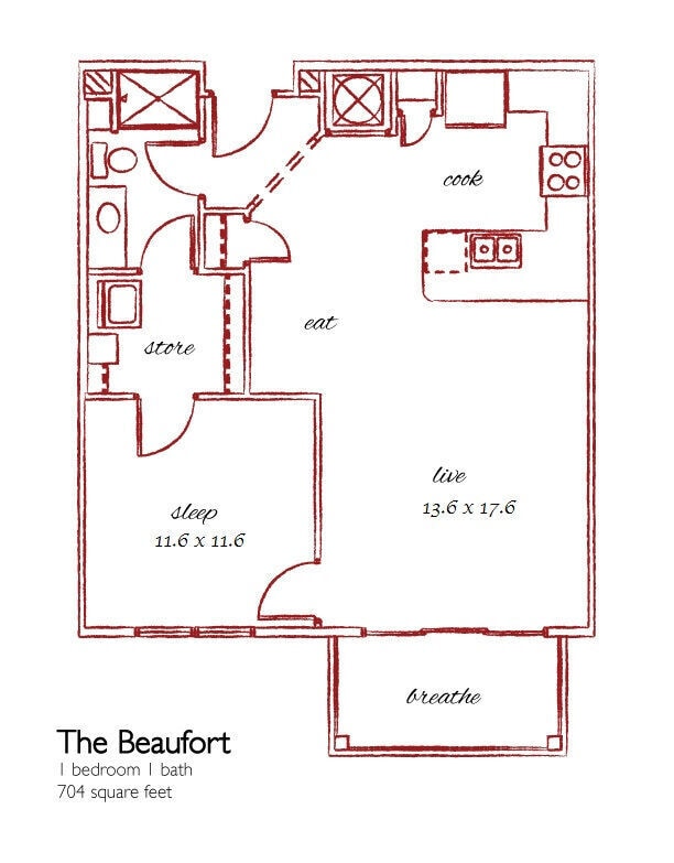 Floor Plan - Beaufort