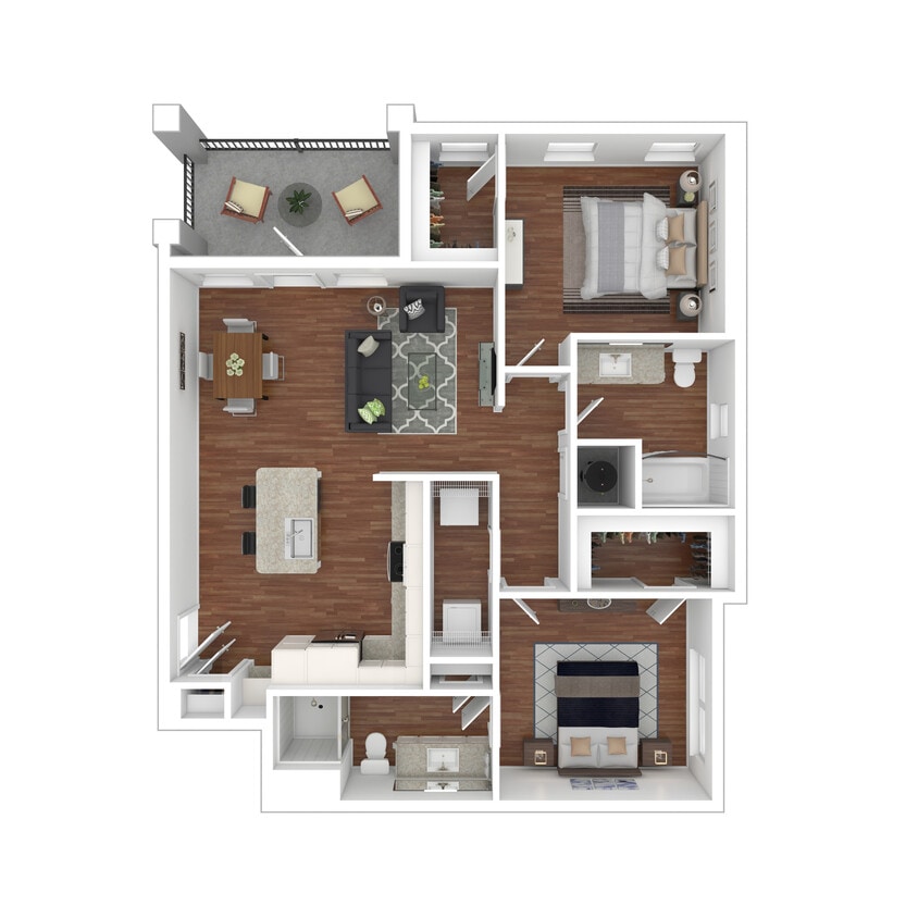 Floor Plan - Denim