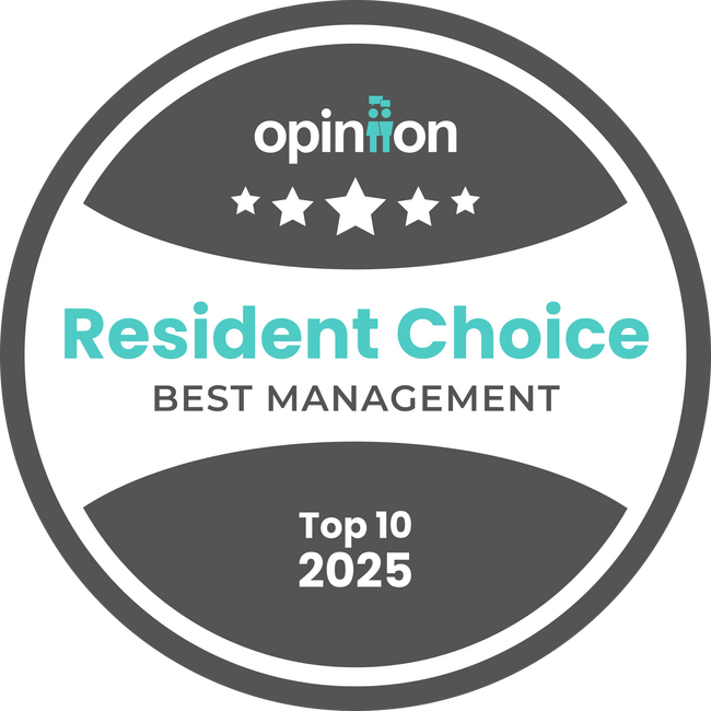 Best property resident reviews award! - Prentiss Pointe Apartments