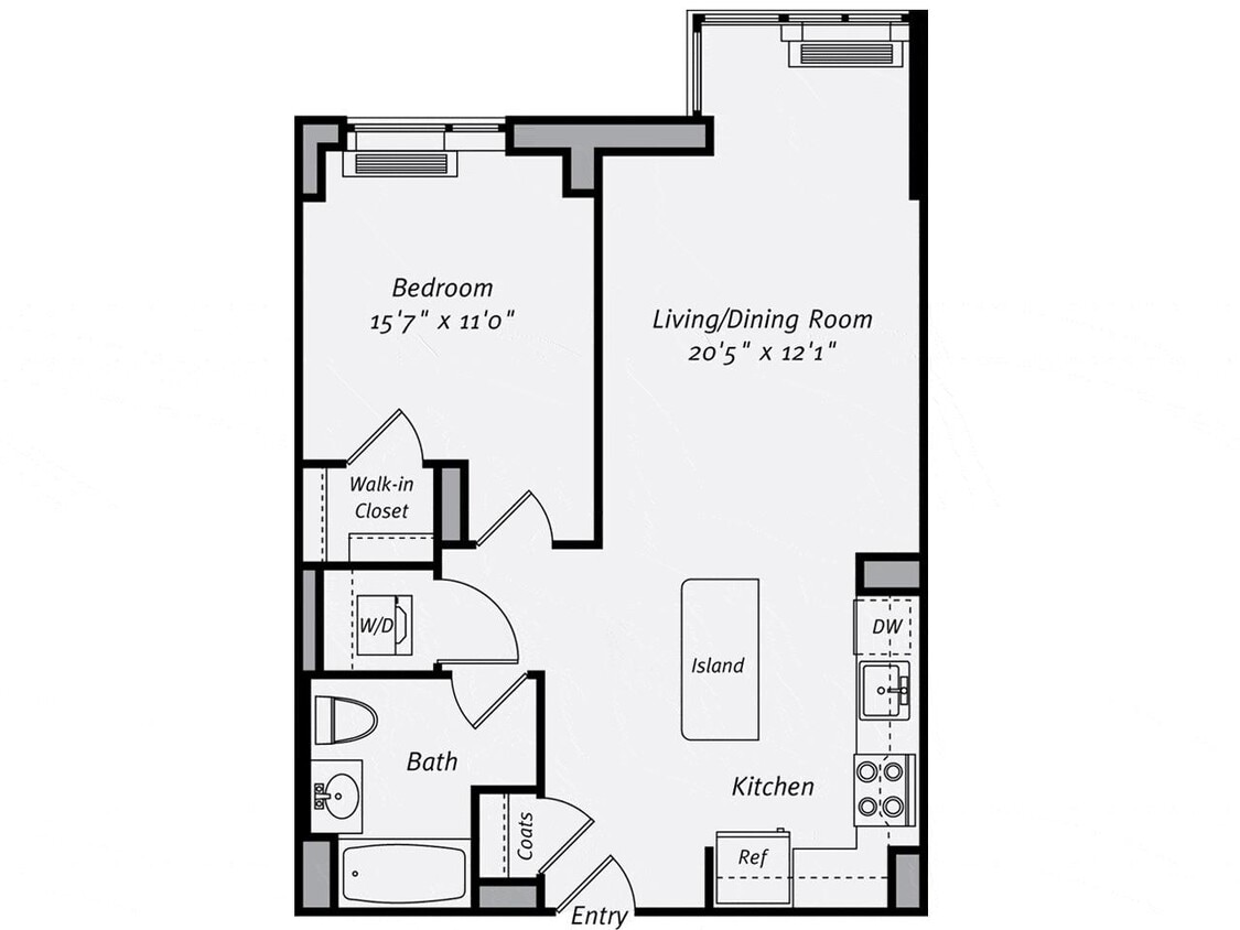 Floor Plan - The Alcove
