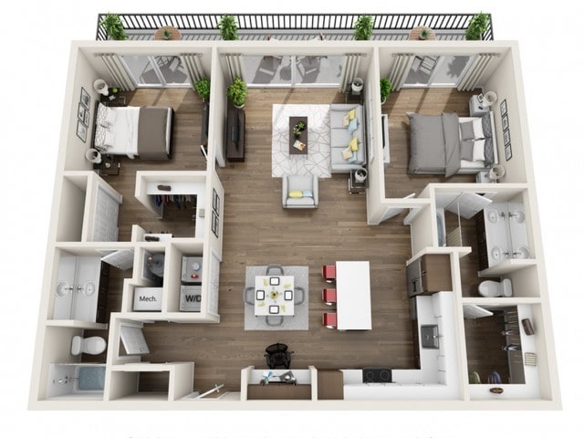 Floor Plan - 2A