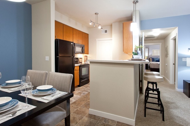 Black Appliance Packages - Island View Apartments