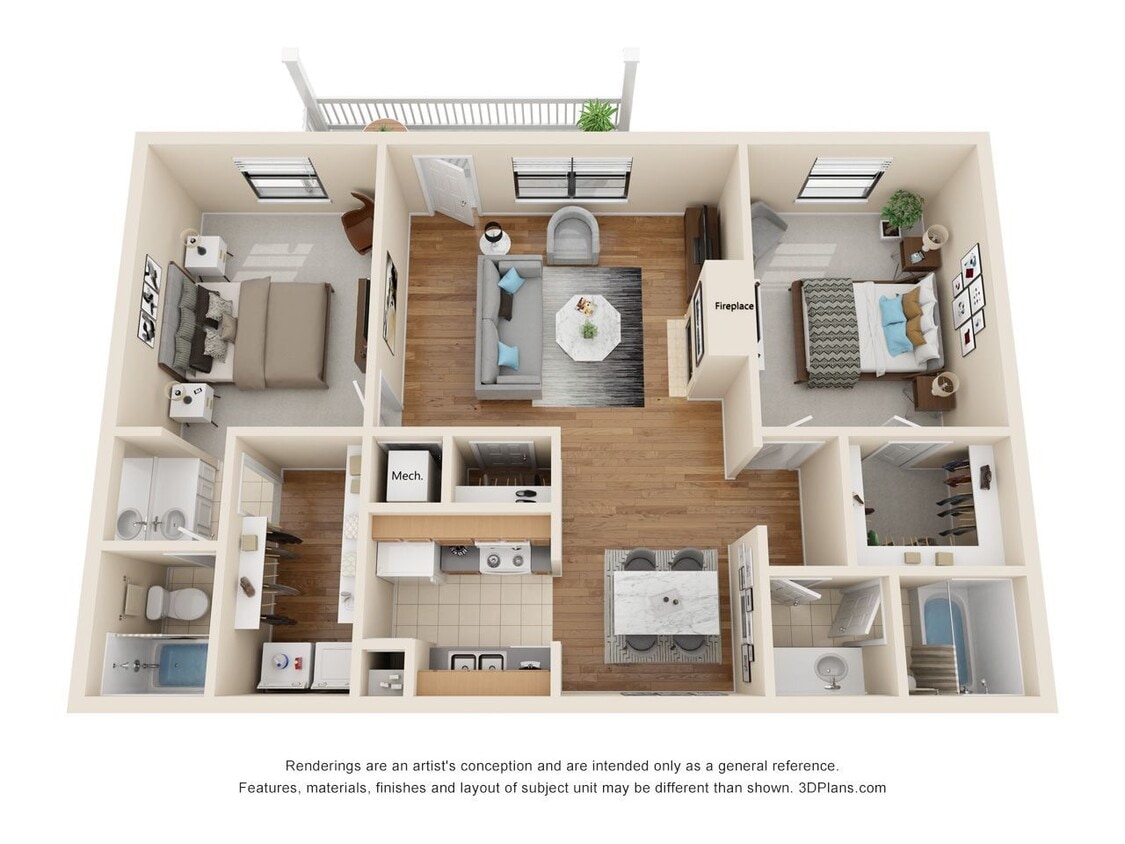 Floor Plan - Hillcrest