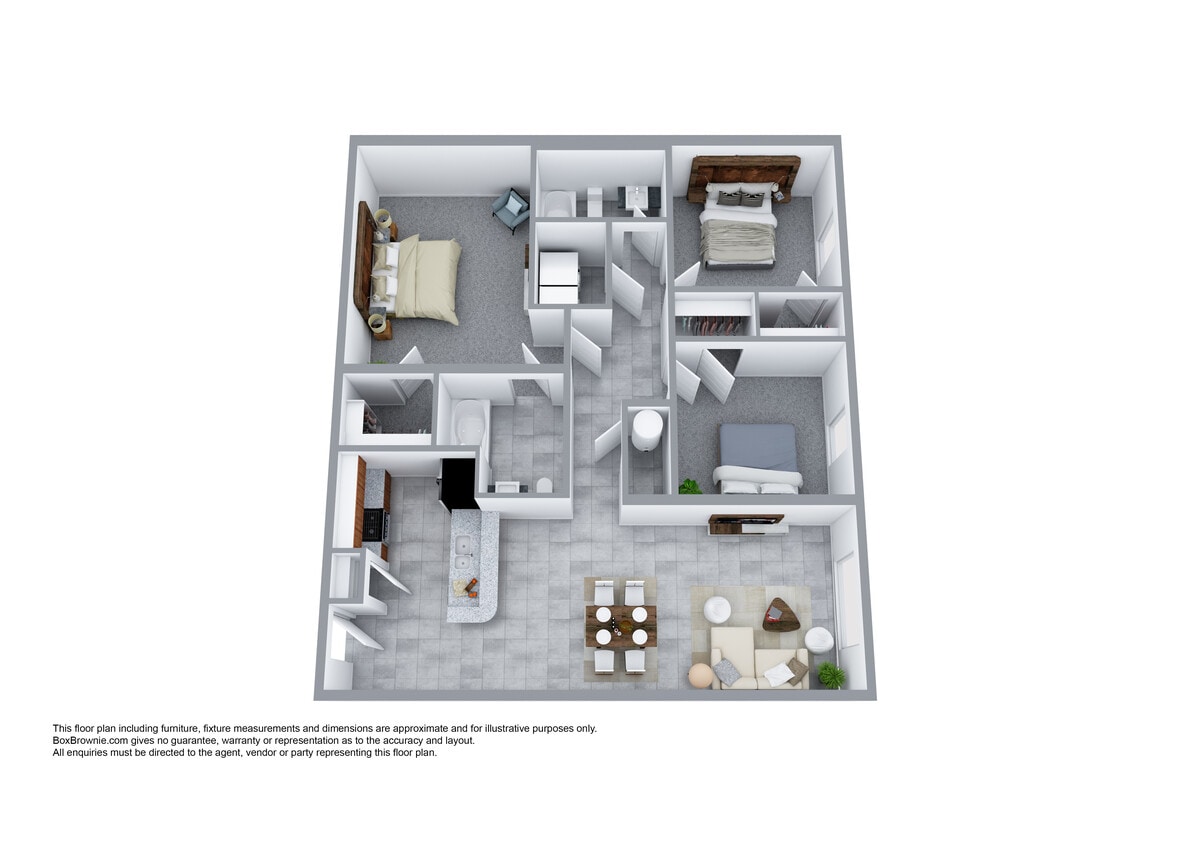 Floor Plan - 3 Bedroom Silver